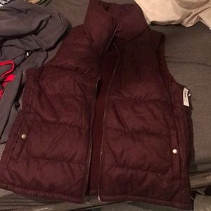 Maroon vest! New with tags